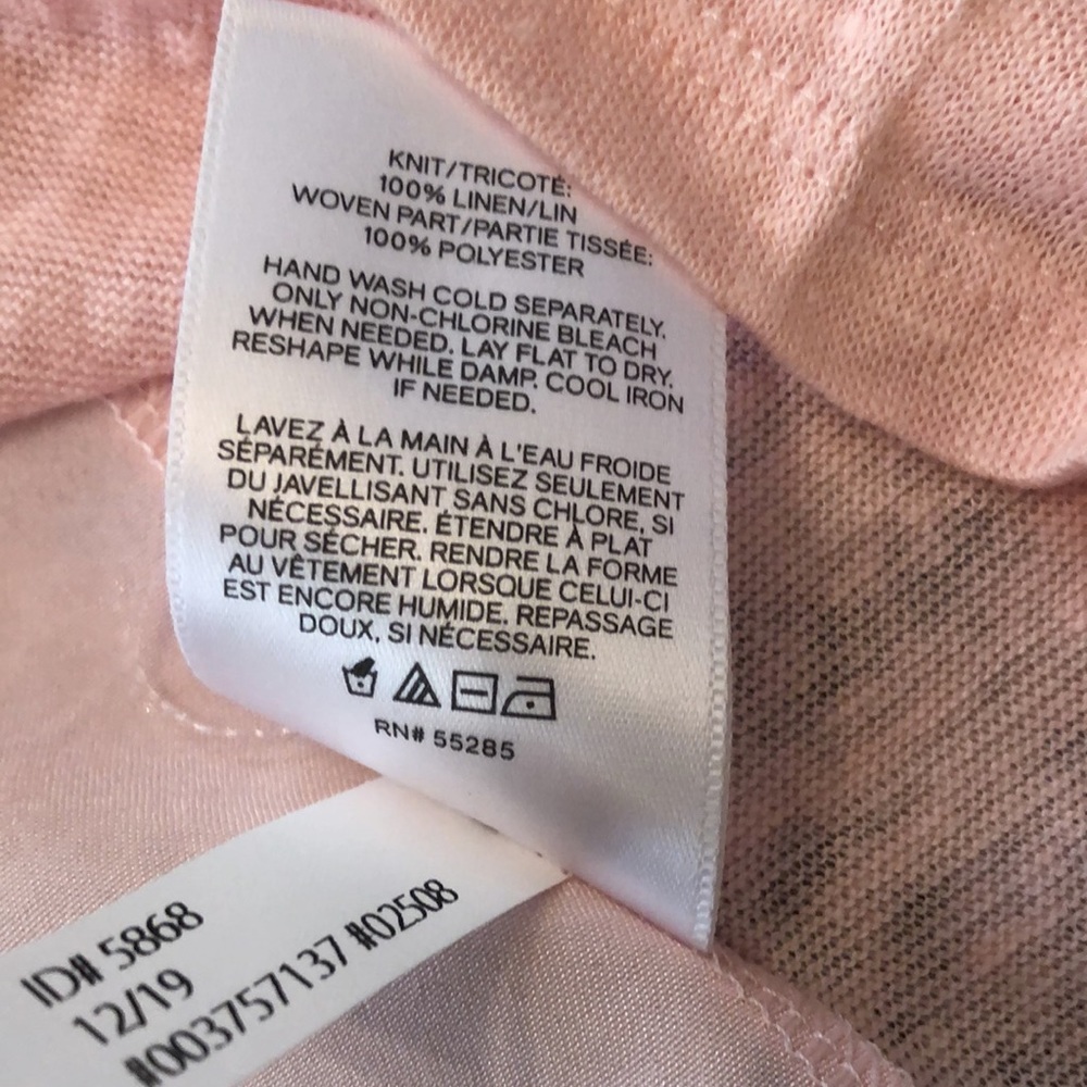 Express Mixed Media Racerback Tank in Pink Size Medium - Picture 6 of 10